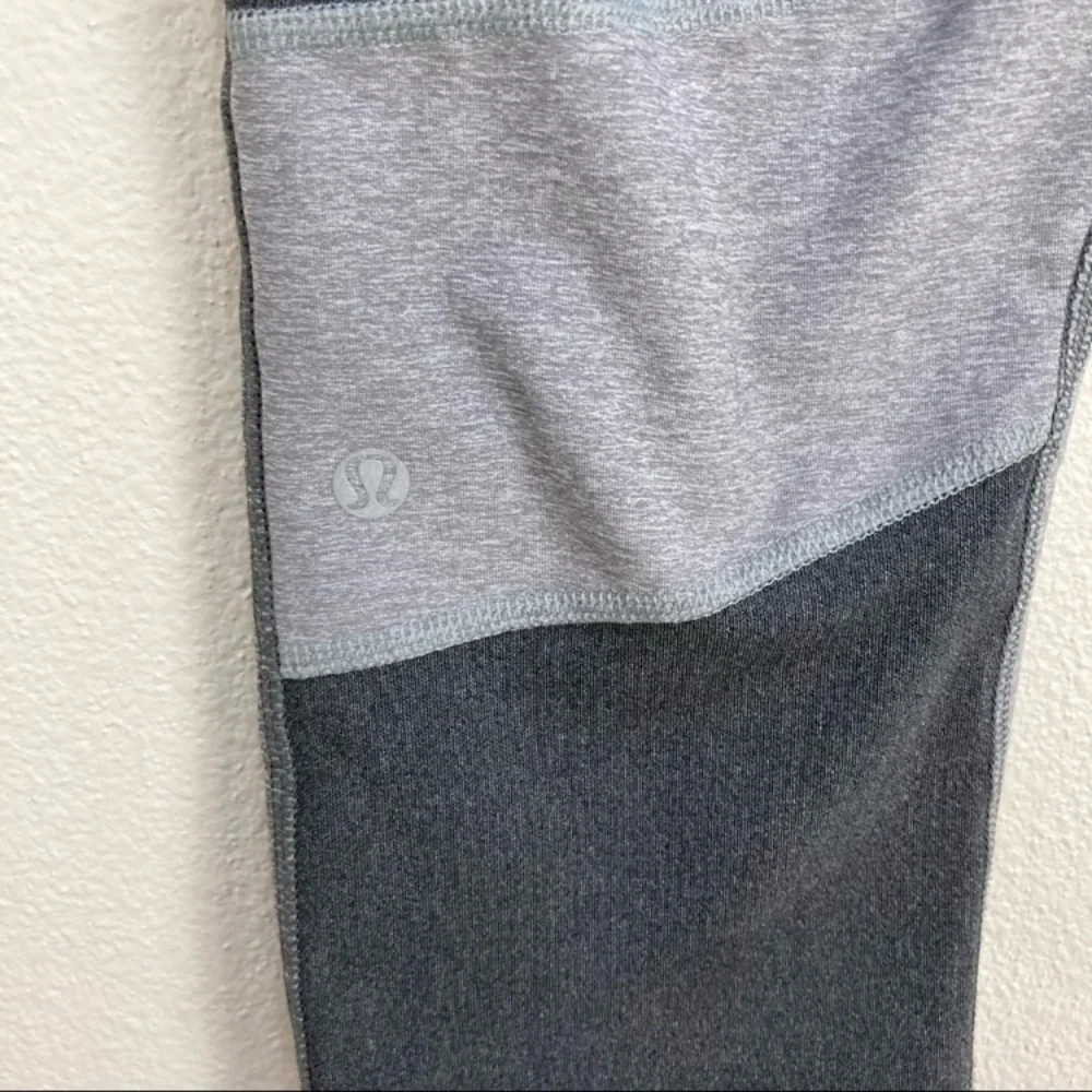 Lululemon‎ Gary Black Cropped Leggings Pants Women’s Sz 10